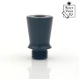BlackStar - Build Your Drip tip HEAD - SMOKEY BLACK DELRIN
