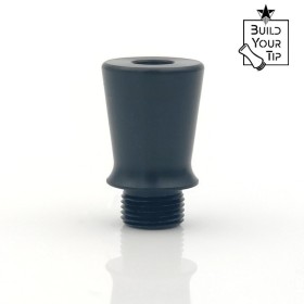 BlackStar - Build Your Drip tip HEAD - SMOKEY BLACK DELRIN