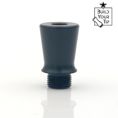 BlackStar - Build Your Drip tip HEAD - SMOKEY BLACK DELRIN