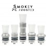 BlackStar - Build Your Drip tip HEAD - SMOKEY PC FROSTED