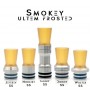 BlackStar - Build Your Drip tip HEAD - SMOKEY ULTEM FROSTED