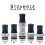BlackStar - Build Your Drip tip HEAD - STRANGER BLACK DELRIN