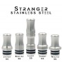 BlackStar - Build Your Drip tip HEAD - STRANGER STAINLESS STEEL