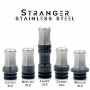 BlackStar - Build Your Drip tip HEAD - STRANGER STAINLESS STEEL