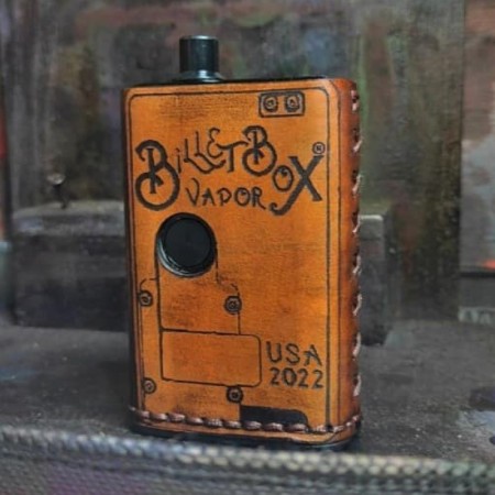 Billet Box COVER IN CUOIO by Cover per Svapatori - CAMO