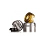 Suicide Mods x Vaperz Cloud - VALHALLA V2 40mm RDA - Brush Stainless Steel
