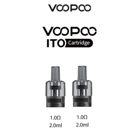 Voopoo - Doric 20 Se POD DI RICAMBIO ITO COIL INTEGRATA 1,0ohm 2ml - 2 PEZZI