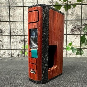 VP Mod by Vincenzo Paiano - DNA75C VERSIONE XIII V2 - Flower Skull in Delrin Scuro e Padouk