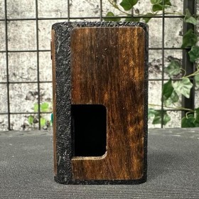 VP Mod von Vincenzo Paiano - DNA75C VERSIONE XIII V2 - Blumenschädel in dunklem Delrin und Walnuss