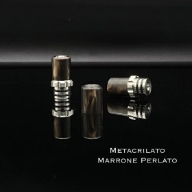 The Vaping Gentlemen Club - DRIP TIP 21 COMPLETO - Metacrilato Marrone Perlato