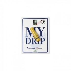 01 Vape - MY DRIP TIP per kiwi - YELLOW