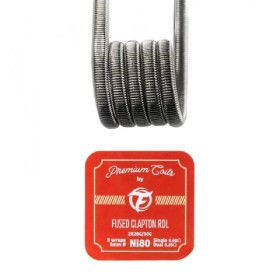 FumyTech prebuilt coil FUSED CLAPTON NI80 0.50ohm ID 3mm 10pcs