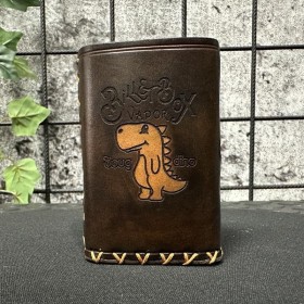 Billet Box COVER IN CUOIO by Cover per Svapatori - DOUG DINO DOPPIA COLORAZIONE