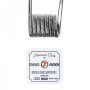 FumyTech prebuilt coil MICRO FUSED CLAPTON MTL NI80 0.88ohm ID 2.5mm 10pcs