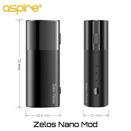 copy of Aspire - ZELOS NANO BOX MOD 15W 1600mAh - Space Grey