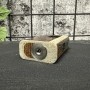 VP Mod von Vincenzo Paiano - DNA75C VERSIONE XIII V2 - Blumenschädel in klarem Delrin und Walnuss