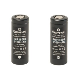 copy of 18350 - KEEPPOWER IMR 1200mAh 10A - 2 PIECES