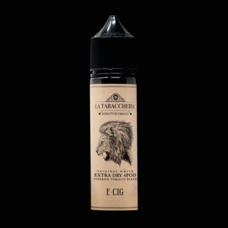 copy of SHOT - La Tabaccheria EXTRA DRY 4POD - Original White - BLACK CAVENDISH - aroma 20ml