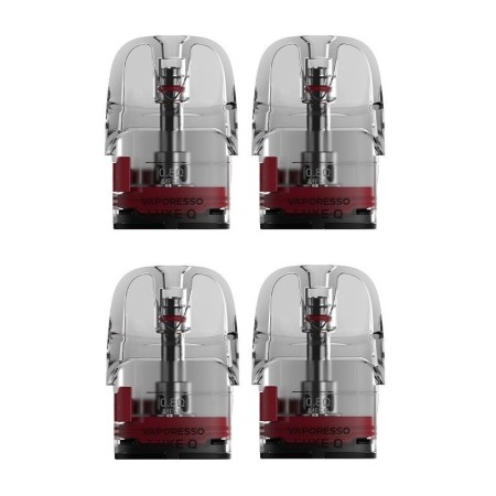 Vaporesso - Luxe Q POD DI RICAMBIO COREX 0.6ohm 3ml - 4 PEZZI