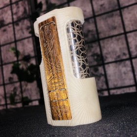 copy of VP Mod by Vincenzo Paiano - VERTEBRA in Dark Delrin and Walnut Wood - ALL 23mm SX600