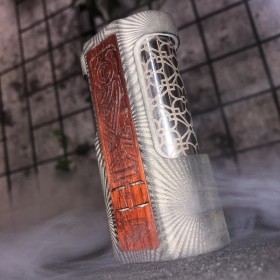copy of VP Mod by Vincenzo Paiano - VERTEBRA in Dark Delrin and Walnut Wood - ALL 23mm SX600