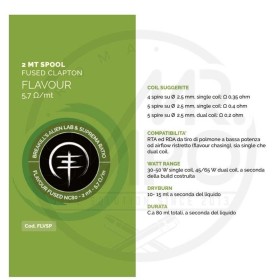 Breakill's Alien Lab / Suprema Ratio - FLVSP FLAVOUR FUSED SPOOL FULL NC80 - 2m