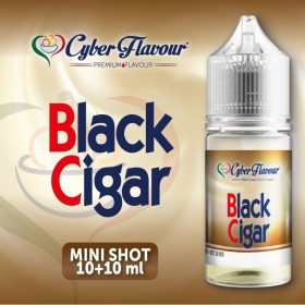copy of MINI SHOT - Cyber Flavour - BLACK CIGAR - aroma 10+10 in flacone da 30ml