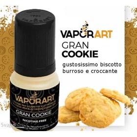 Vaporart - Classici - GRAN COOKIE 0mg/ml - Liquido pronto 10ml
