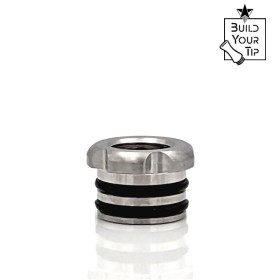 copy of BlackStar - Build Your Drip tip BASE - DONNY STAINLESS STEEL
