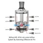 copy of Ambition Mods - Design by The Vaping Gentlemen Club - BI2HOP MTL RTA (BISHOP V2)  - 4ml - Stainless