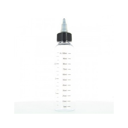 Bouteille torsadée en PET 120ml