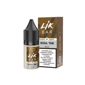 Lik Bar by Suprem-e - SOUL TAB 0mg - Liquido pronto ai sali di nicotina 10ml