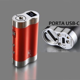 Dicodes - DANI BOX 21700 con USB-C - Red