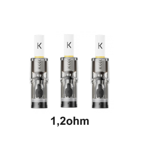 copy of Kiwi Vapor - Kiwi POD DI RICAMBIO Clear - 3 PEZZI