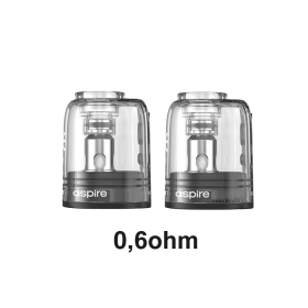 Aspire - Fluffi POD DI RICAMBIO 0,6ohm - 2 PEZZI