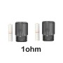 Aspire - Vilter / S / Fun Pod Kit 450mAh POD DI RICAMBIO 2ml/1ohm - 2 PEZZI