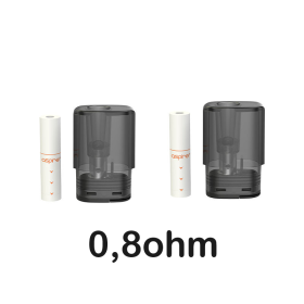 Aspire - Vilter / 2 / S - POD DI RICAMBIO 2ml - 0.8ohm - 2 PEZZI