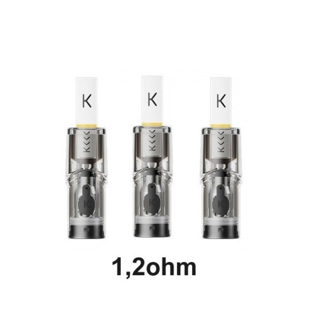 copy of Kiwi Vapor - Kiwi POD DI RICAMBIO Clear - 3 PEZZI