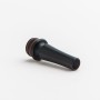 Centenary Mods - Diplomat mtl rta MONROE DRIP TIP - BLACK OPAQUE PC