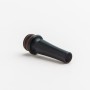 Centenary Mods - Diplomat mtl rta MONROE DRIP TIP - BLACK OPAQUE PC
