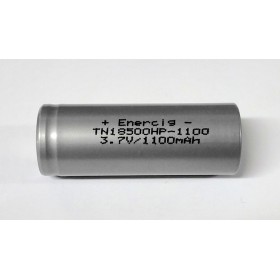 18500 - ENERCIG IMR 1100mAh 22A - Flat Top