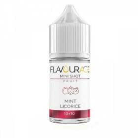 MINI SHOT - Flavourage - Fruit - MINT LICORICE - aroma 10+10 in flacone da 30ml
