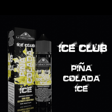 SHOT - La Tabaccheria - Ice club - PINA COLADA ICE - aroma 20+40 in flacone da 60ml