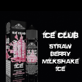 SHOT - La Tabaccheria - Ice club - STRAWBERRY MILKSHAKE ICE - aroma 20+40 in flacone da 60ml