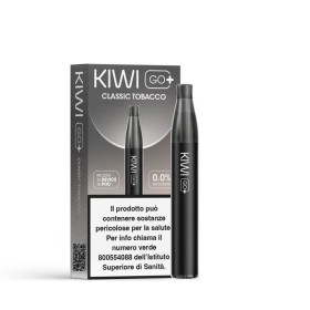 copy of copy of copy of copy of Kiwi Vapor - KIWI GO PLUS STARTER KIT 500mAh  CON POD PRECARICATA 20mg/ml - Classic Tobacco