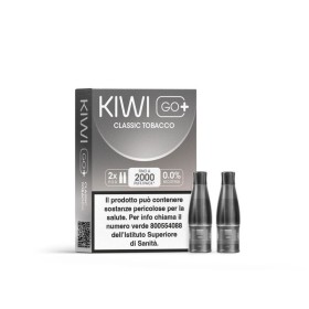 copy of copy of copy of copy of copy of Kiwi Vapor - KIWI GO PLUS STARTER KIT 500mAh  CON POD PRECARICATA 20mg/ml - Classic Toba