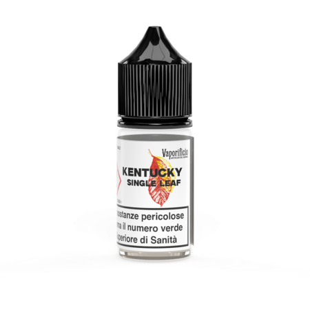 MINI SHOT - Vaporificio - Single Leaf - KENTUCKY - aroma 10+10 in flacone da 20ml