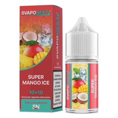 MINI SHOT - SvapoNext - Starter Flavour - SUPER MANGO ICE - aroma 10+10 in flacone da 30ml