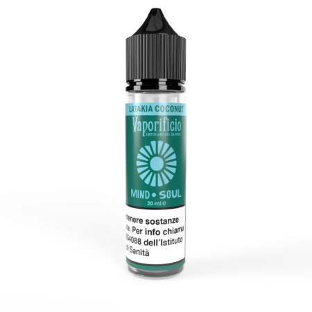 SHOT - Vaporificio - Mind Soul - LATAKIA COCONUT - aroma 20+40 in flacone da 60ml