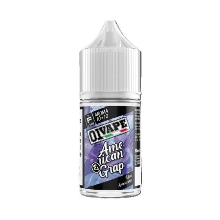MINI SHOT - 01 Vape - AMERICAN & GRAP - aroma 10+10 in flacone da 30ml